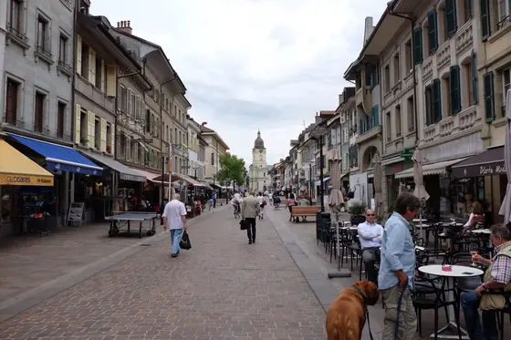 市役所のある通り