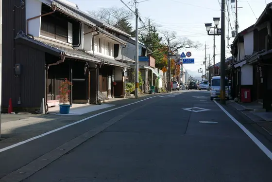 木ノ本の町並み