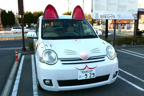猫耳がカワイイ車