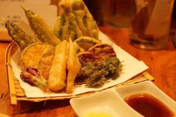 島野菜の天ぷら