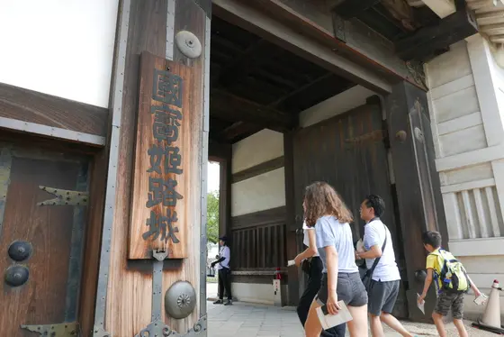 姫路城は国宝です