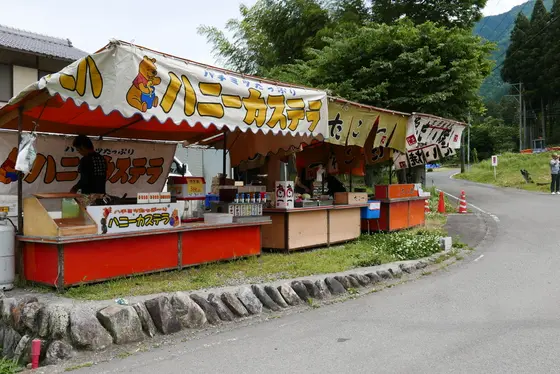 露店が出てました