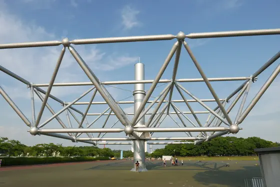 骨組みの一部を保存