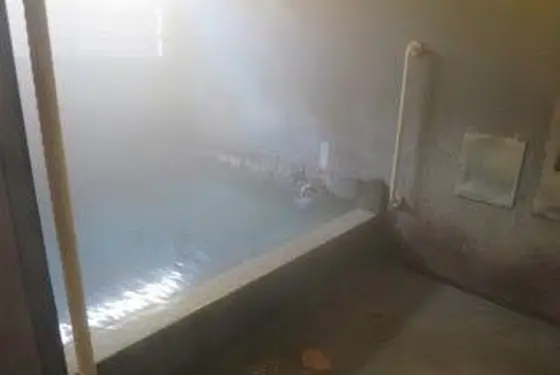 熱々の温泉！火傷に注意！