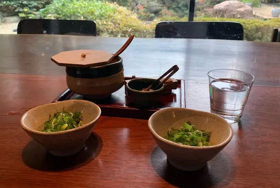 薬味は4種類！