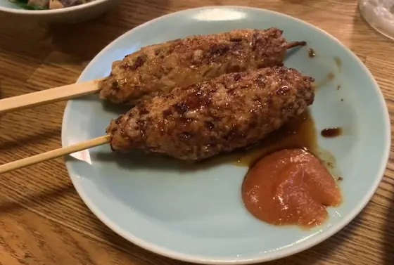 自家製つくね 220円(1本)