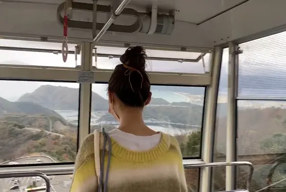帰りはゴンドラで下車🚠