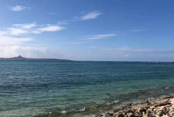 綺麗すぎる海
