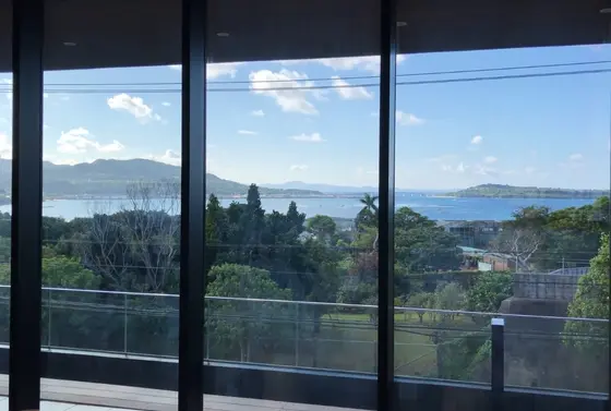 スタバ２階からの景色