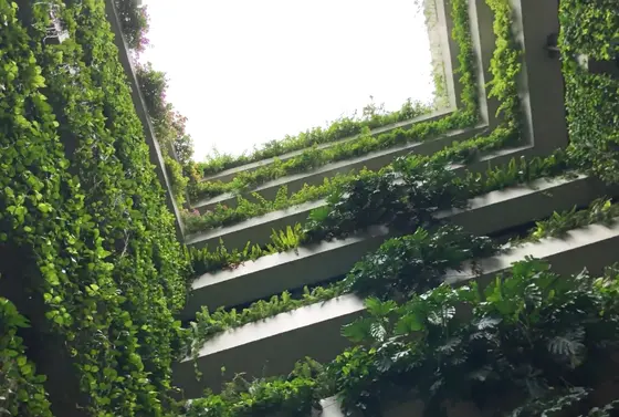 吹き抜けになってる！