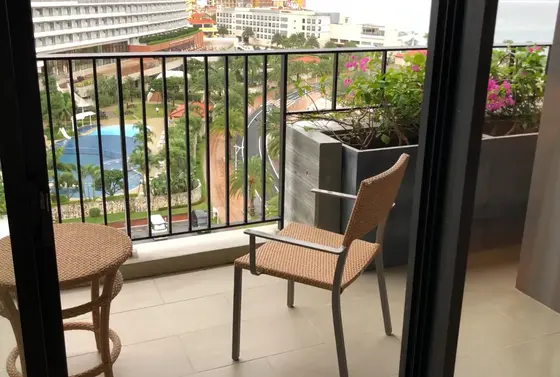 お部屋のバルコニー