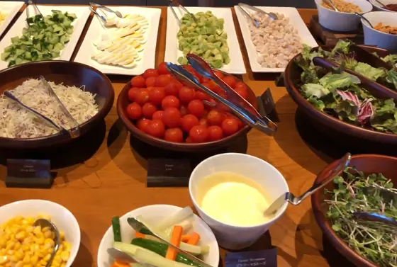サラダバーエリア🥗