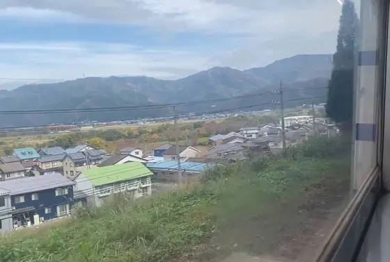 車窓からの風景