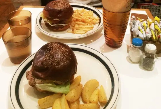 アメリカンなハンバーガー