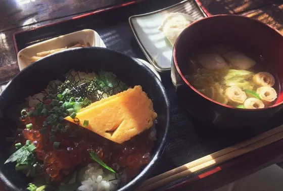いくら丼！