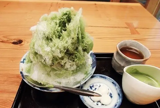 ちなみにかき氷は