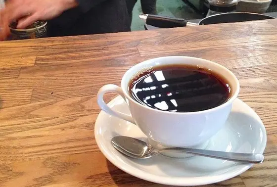 コーヒーがとにかくおいしい