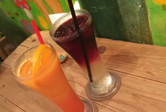お酒の種類も充実🍷