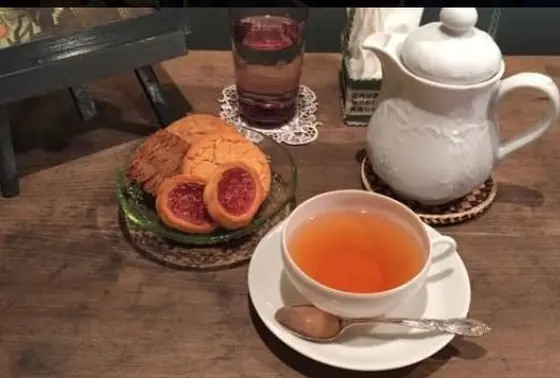 見た目も可愛いティーセット☕️