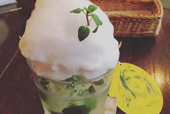 ミントシロップジュース👀