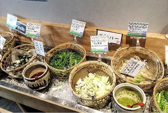 新鮮な野菜たち