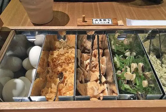無料の卓上トッピングは夢のよう