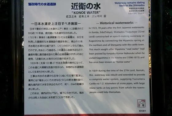 近衛の水
