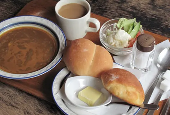 カレーパンセット。