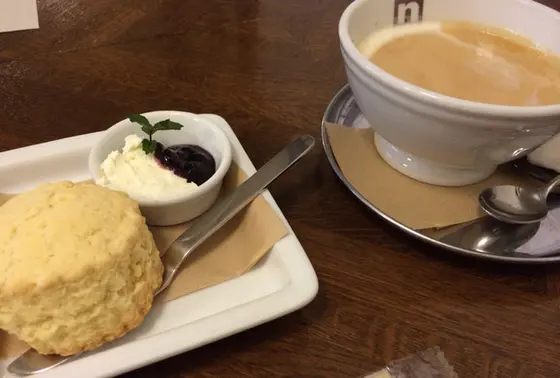 本日のケーキとコーヒー