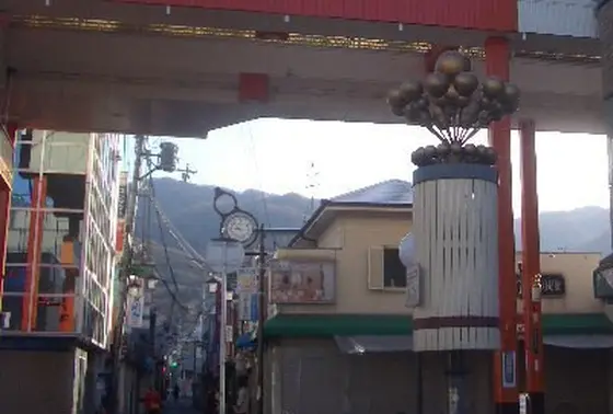 一つの場所に複数の瓢箪