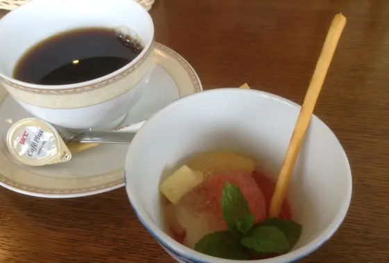 デザートはトマトプリン