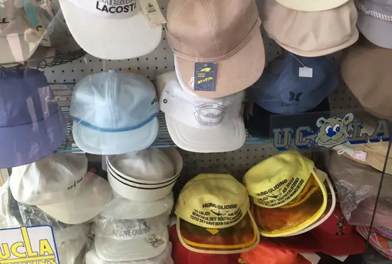 うわああ〜年代物の帽子が沢山！