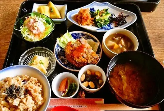充実した内容の定食