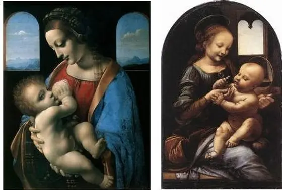 ダ・ヴィンチの２枚の聖母像