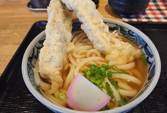 とり天うどん