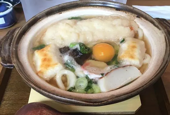 鍋焼きうどん