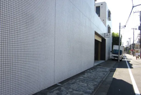 住宅街のど真ん中