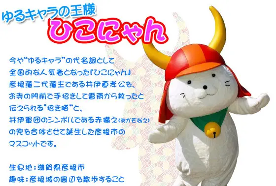 毎日ひこにゃんに会えるチャンスもあるよ！