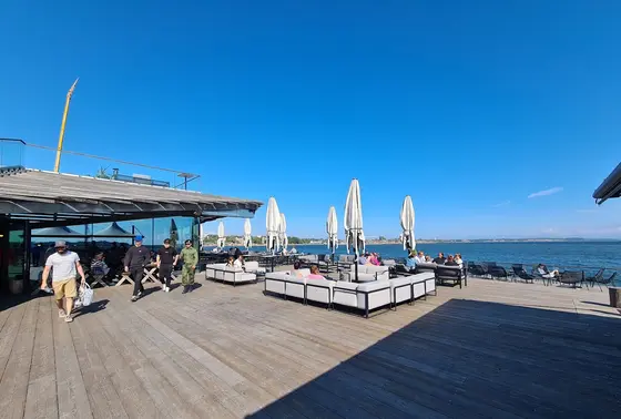 晴れた日は外でクールダウン