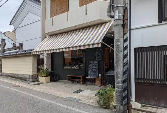 善光寺近く