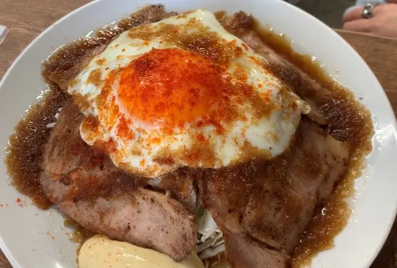 チャーシューエッグ 480円