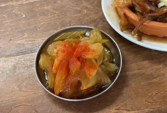 セロリナンプラー漬け 280円