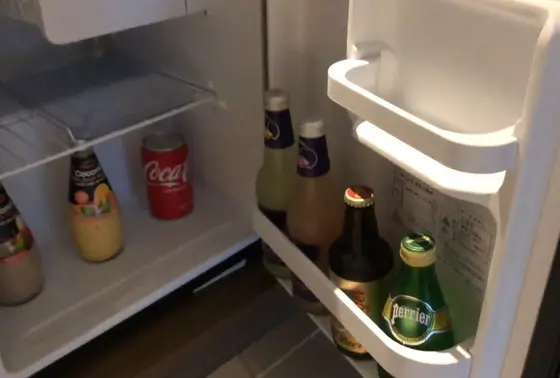 冷蔵庫のミニバー