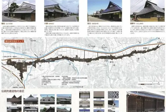 篠山市福住（宿場町・農村集落）