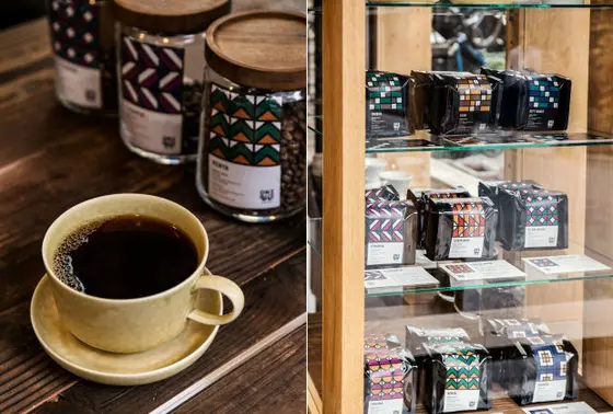 デザインもおしゃれなコーヒー