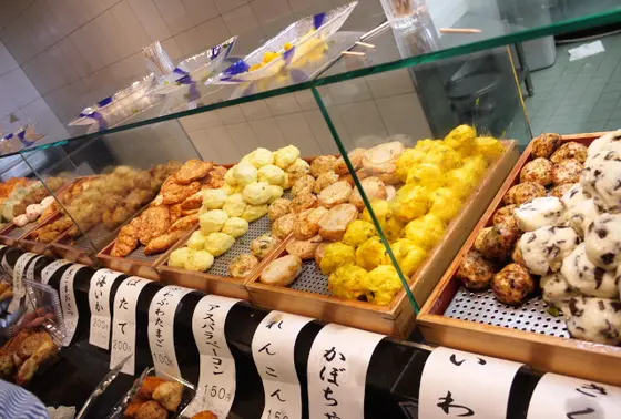 実演揚げ売りコーナー
