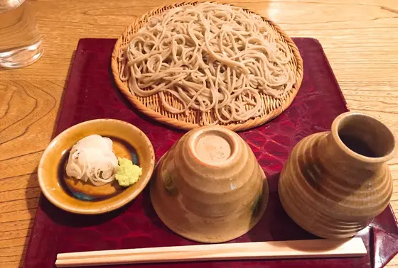 ざるそば/¥750