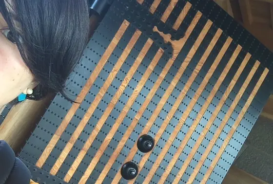 石川門と記念写真