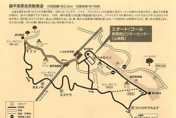 鍋平高原自然散策道