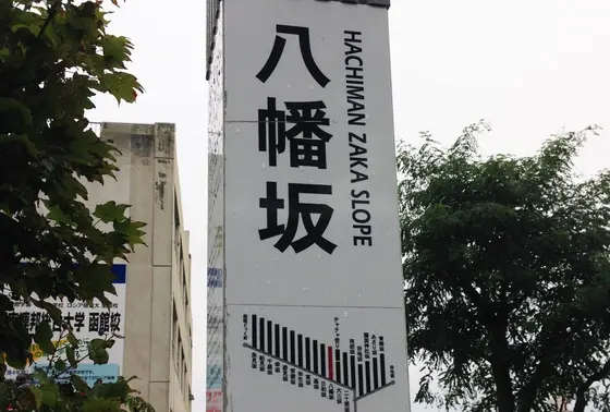 たくさんの坂
